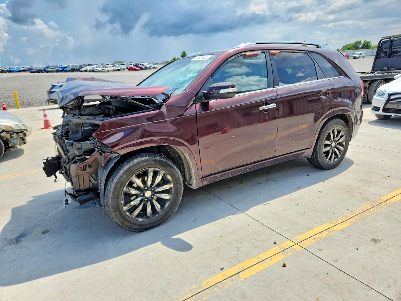 2013 KIA SORENTO SX | 5XYKW4A26DG317425 | UPCARS
