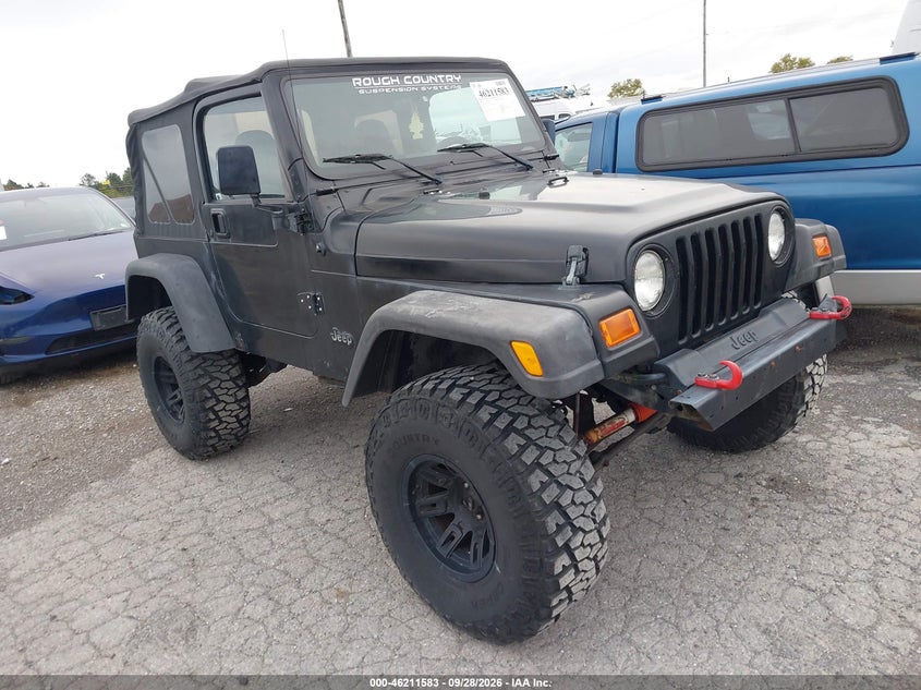 2001 JEEP WRANGLER SPORT | 1J4FA49S71P323841 | UPCARS