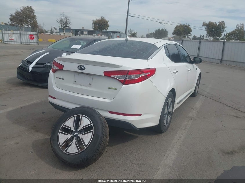 2012 KIA OPTIMA HYBRID EX | KNAGM4AD4C5026679 | UPCARS