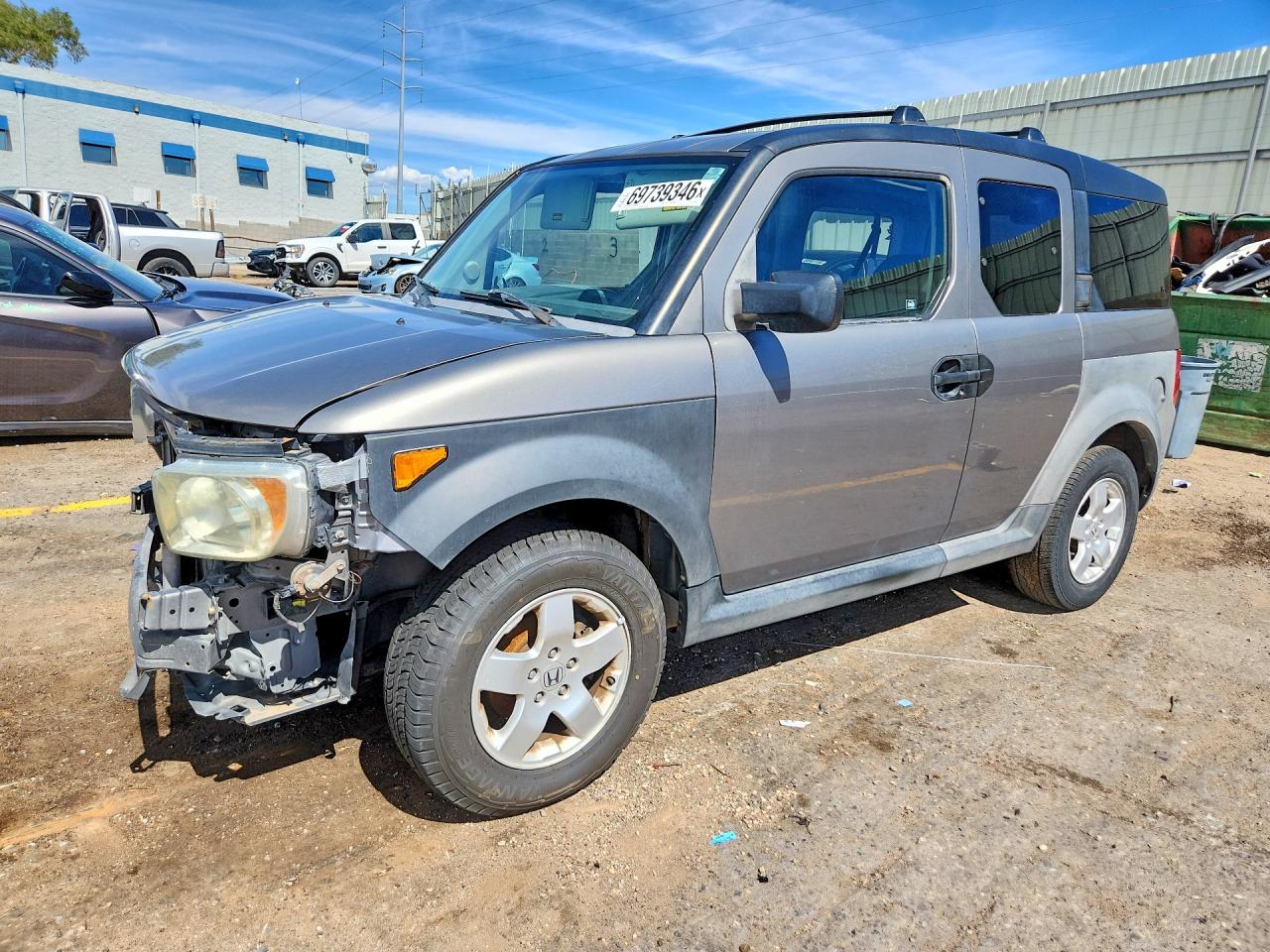2005 HONDA ELEMENT EX | 5J6YH28665L014890 | UPCARS