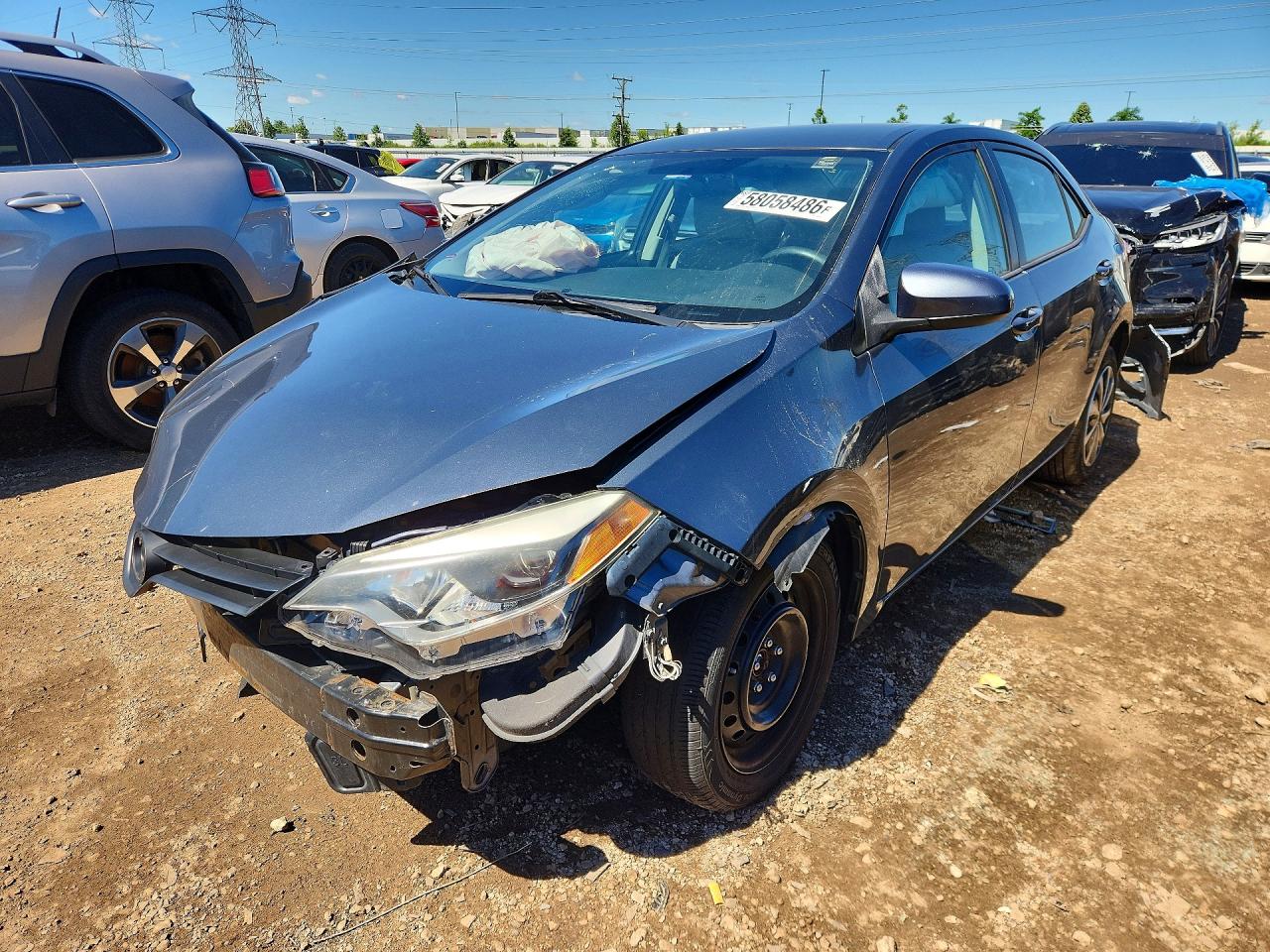 2014 TOYOTA COROLLA LE | 5YFBURHE2EP128190 | UPCARS