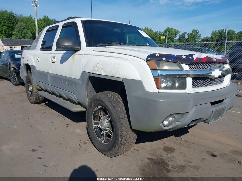 2002 CHEVROLET AVALANCHE 2500 | 3GNGK23G42G180585 | UPCARS