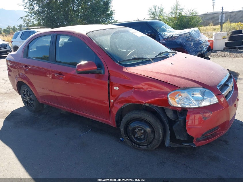 2008 CHEVROLET AVEO LS | KL1TD566X8B074611 | UPCARS