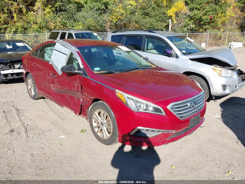 2015 HYUNDAI SONATA SE | 5NPE24AF9FH228522 | UPCARS