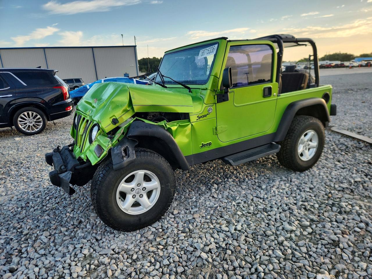 2005 JEEP WRANGLER SPORT | 1J4FA49S75P329256 | UPCARS