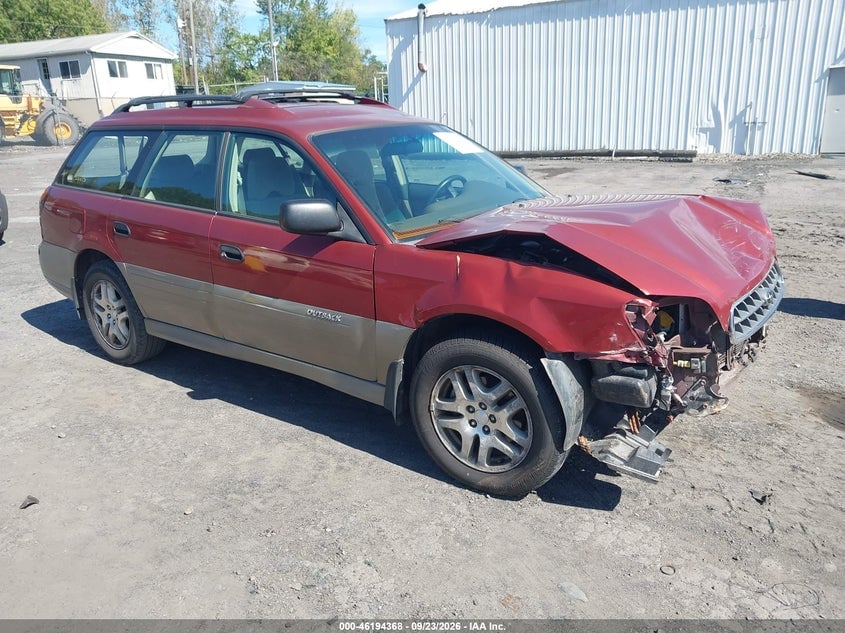2004 SUBARU OUTBACK | 4S3BH675647618491 | UPCARS