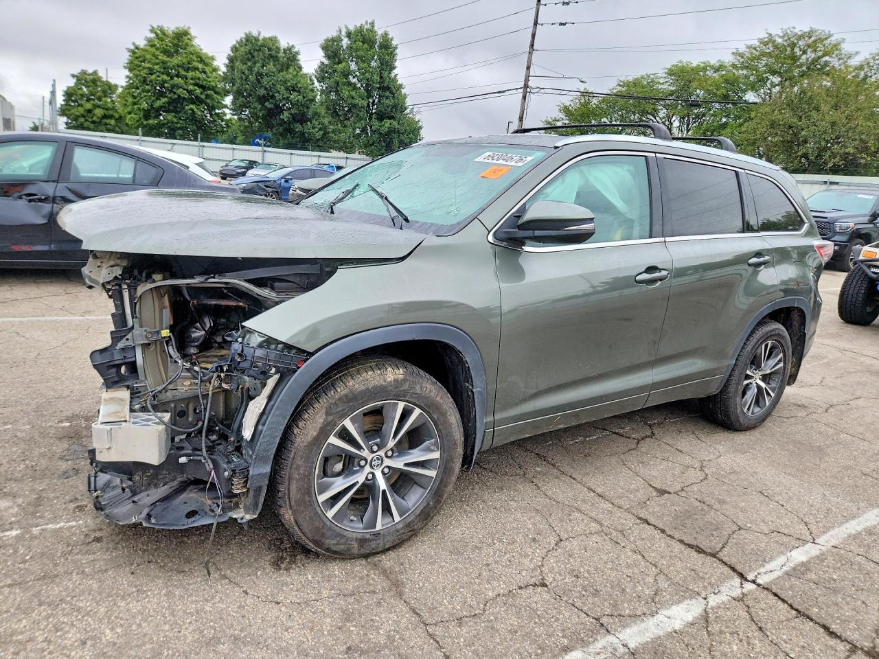 2016 TOYOTA HIGHLANDER XLE | 5TDJKRFH7GS327146 | UPCARS