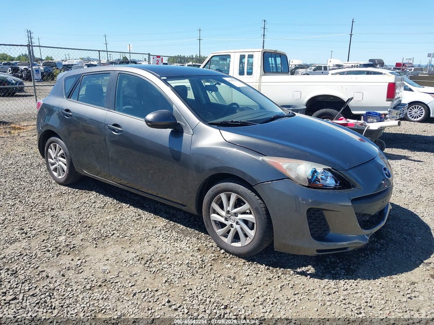 2012 MAZDA MAZDA3 I TOURING | JM1BL1L83C1571097 | UPCARS