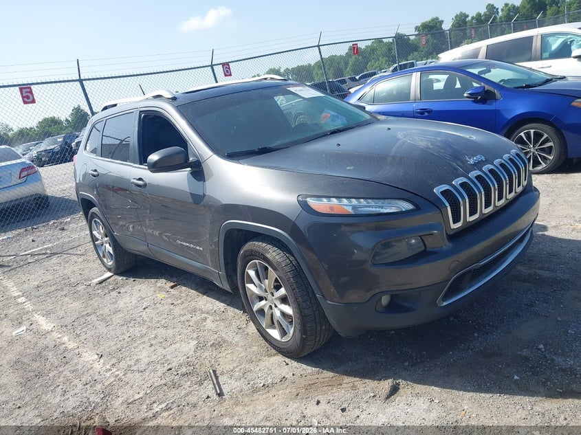 2014 JEEP CHEROKEE LIMITED | 1C4PJMDS1EW146619 | UPCARS