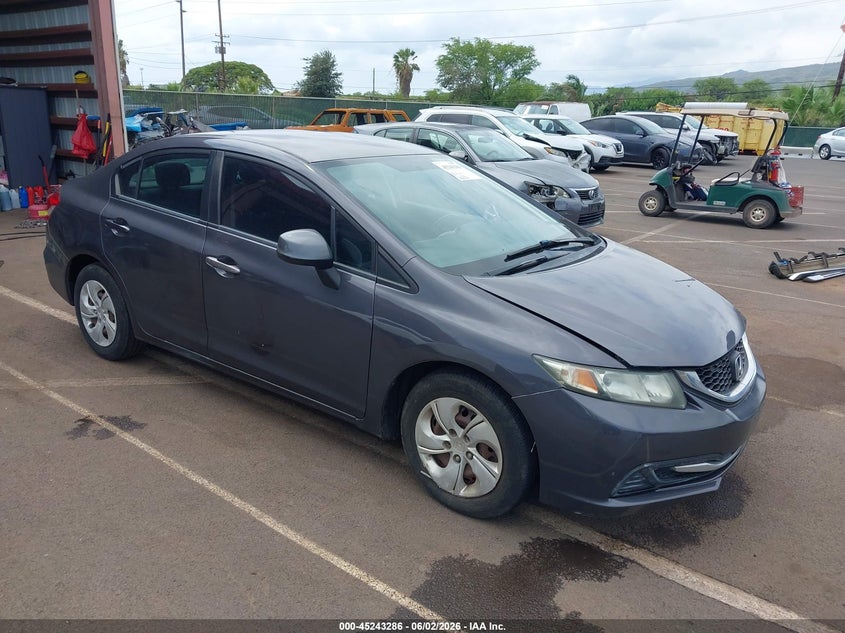 2015 HONDA CIVIC LX | 2HGFB2F5XFH541064 | UPCARS