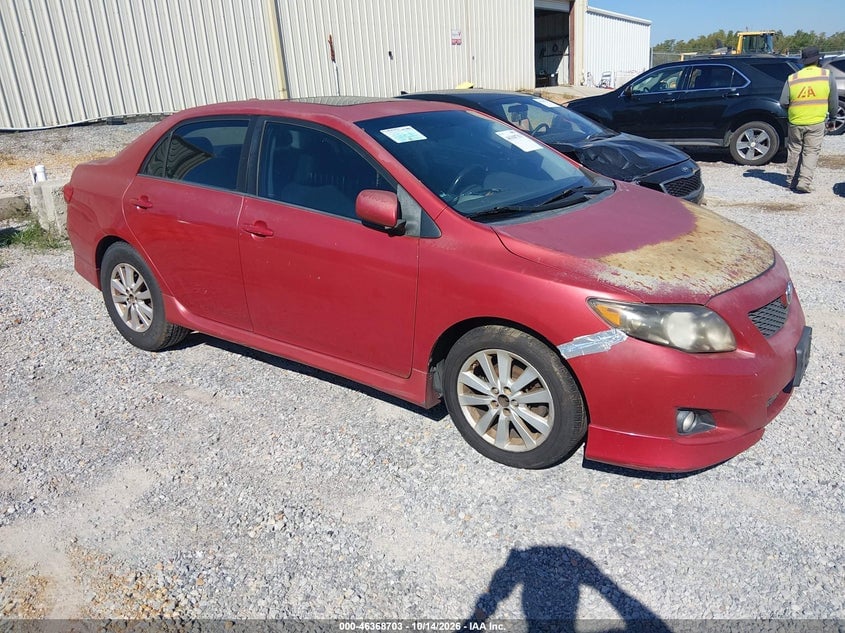 2010 TOYOTA COROLLA S | 1NXBU4EE0AZ354678 | UPCARS
