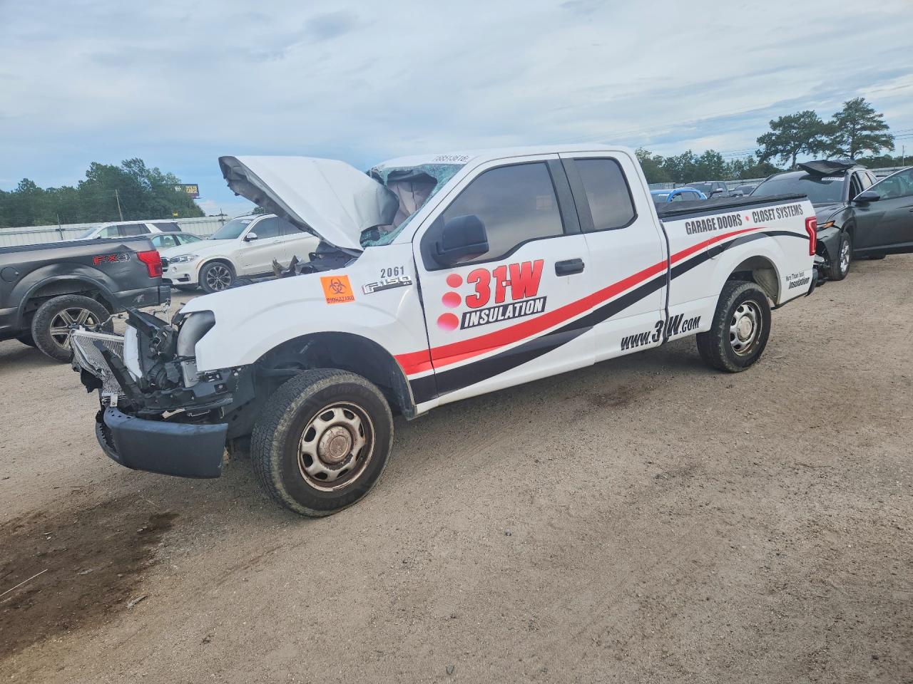 2017 FORD F150 SUPER CAB | 1FTEX1C84HKE53790 | UPCARS