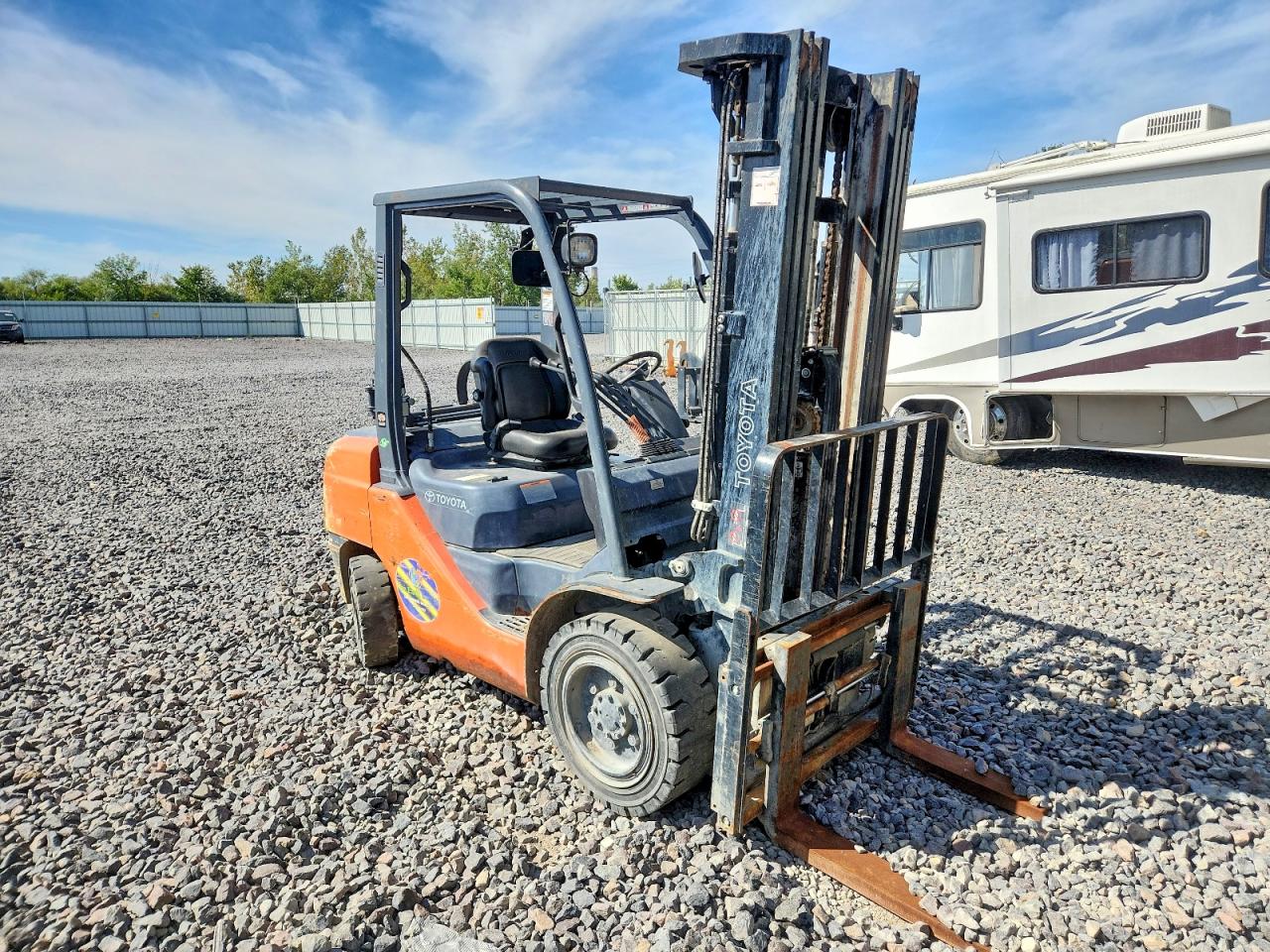 2018 TOYOTA 8FGU30 FORKLIFT | 74057 | UPCARS
