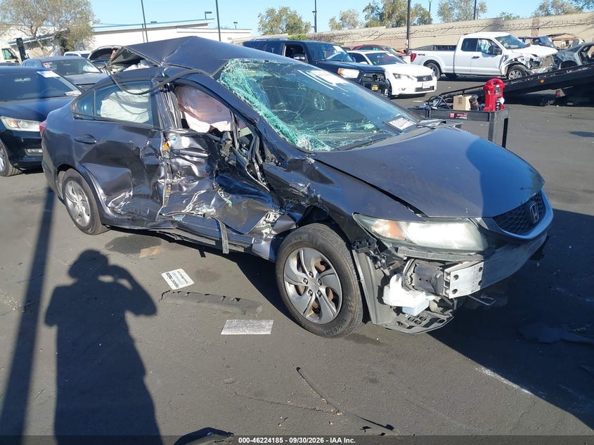 2014 HONDA CIVIC LX | 19XFB2F56EE254703 | UPCARS