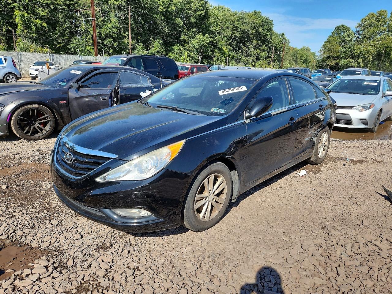 2013 HYUNDAI SONATA GLS | 5NPEB4AC8DH527504 | UPCARS