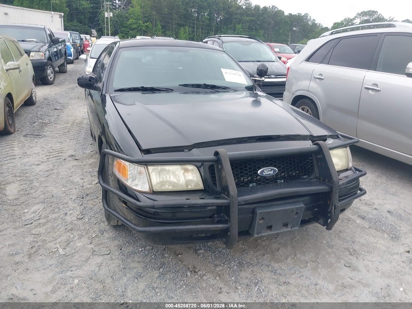 2011 FORD CROWN VICTORIA POLICE INTERCEPTOR | 2FABP7BV3BX120455 | UPCARS