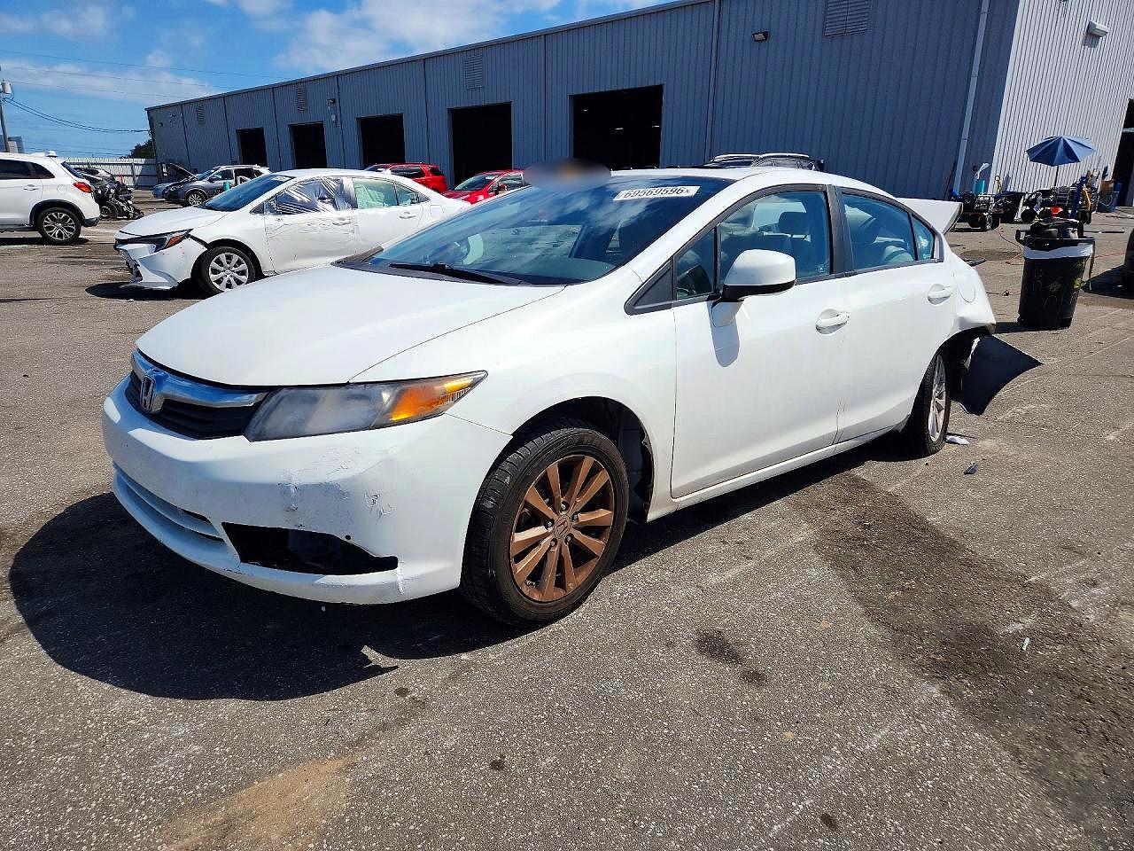 2012 HONDA CIVIC EX | 2HGFB2F82CH548726 | UPCARS