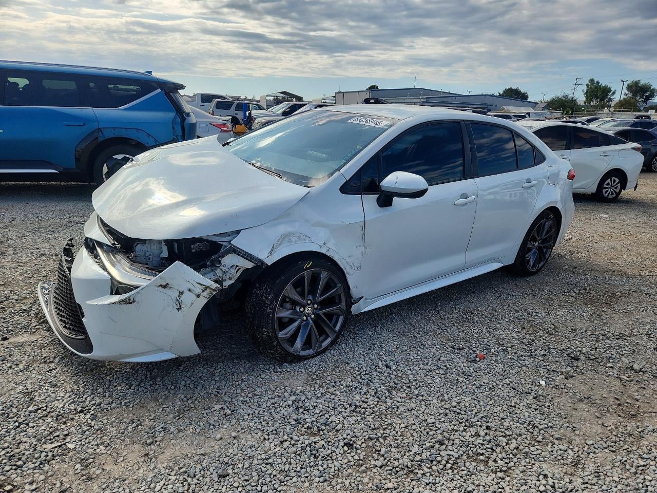 2022 TOYOTA COROLLA LE | JTDEAMDE3N3003223 | UPCARS