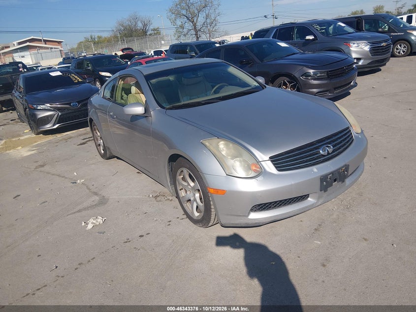 2003 INFINITI G35 BASE W/LEATHER | JNKCV54E43M205804 | UPCARS