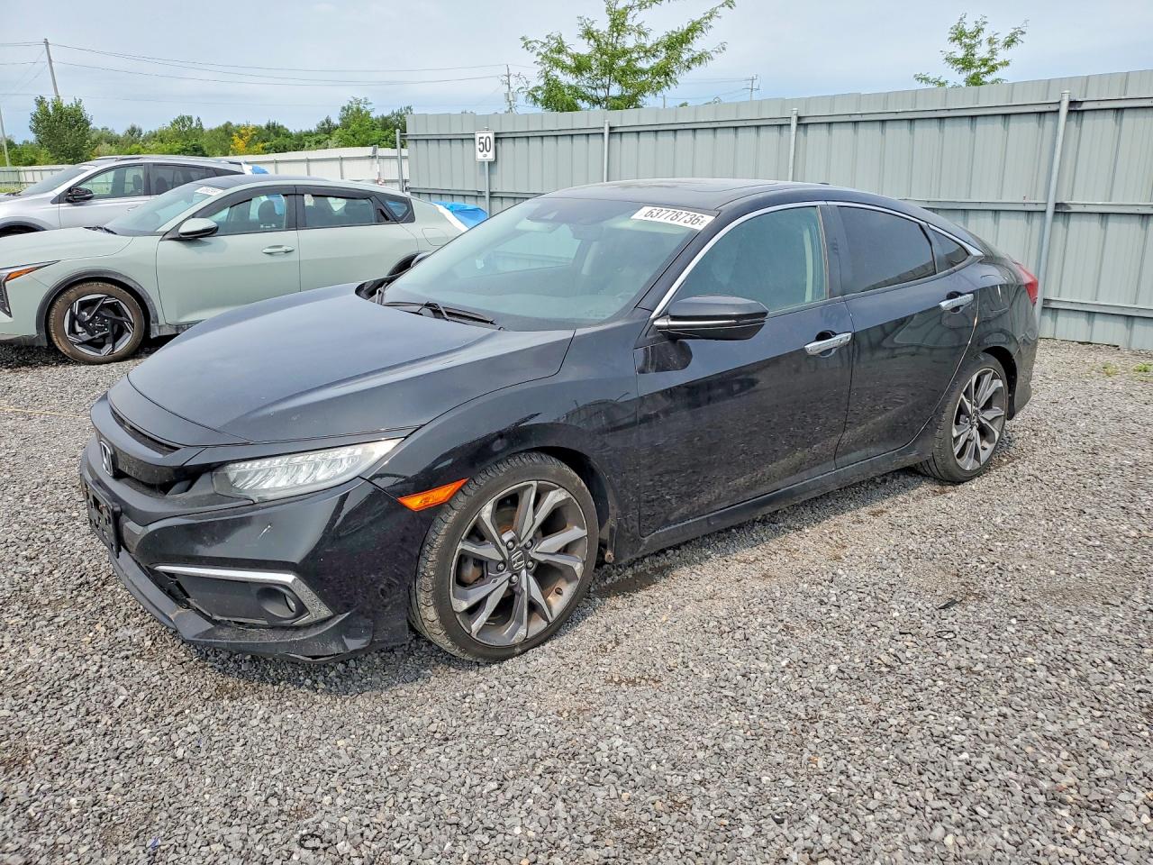 2019 HONDA CIVIC TOURING | 2HGFC1F91KH101738 | UPCARS