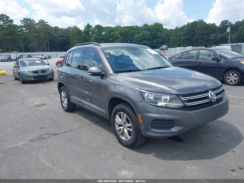 2015 VOLKSWAGEN TIGUAN S | WVGAV7AX7FW565695 | UPCARS