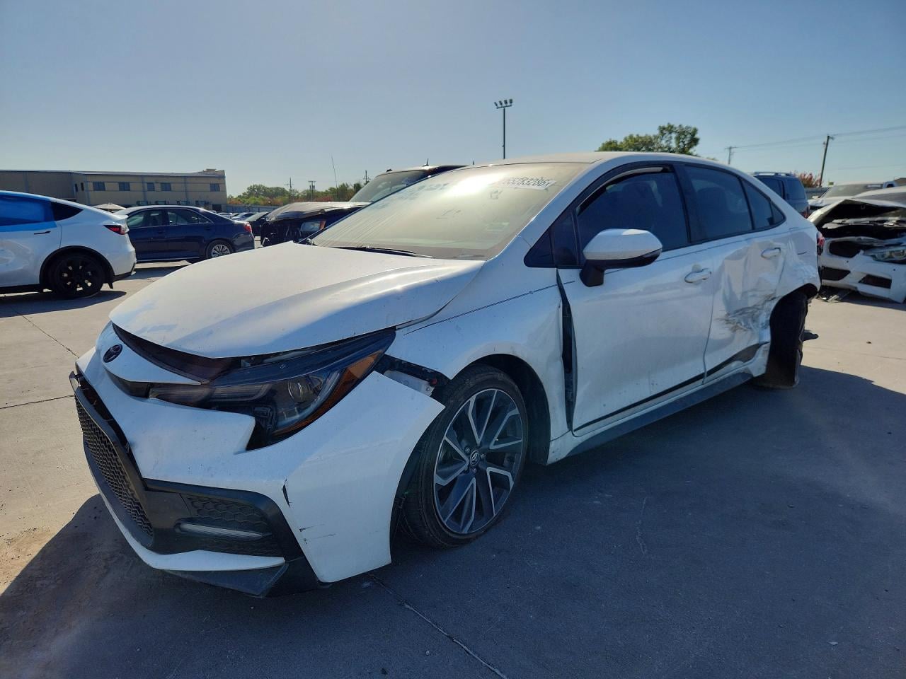 2022 TOYOTA COROLLA SE | 5YFS4MCE9NP126611 | UPCARS