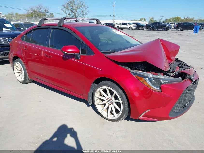 2021 TOYOTA COROLLA LE | JTDEPMAE7MJ174649 | UPCARS