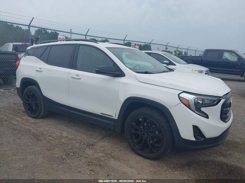 2021 GMC TERRAIN AWD SLT | 3GKALVEV4ML382303 | UPCARS