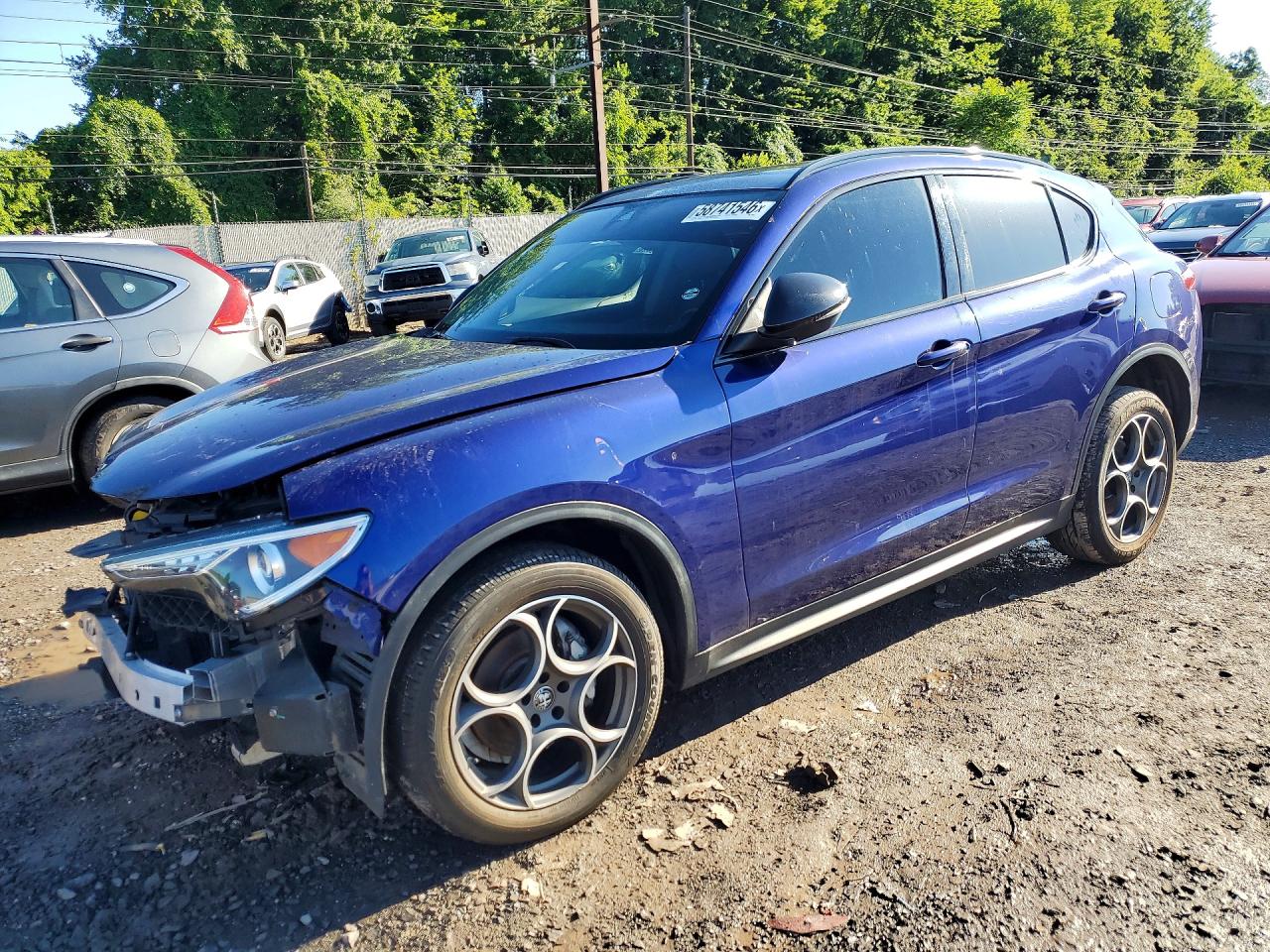 2021 ALFA ROMEO STELVIO SPORT | ZASPAKAN6M7D10241 | UPCARS