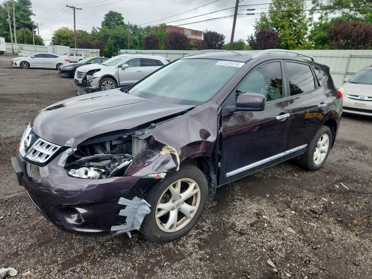 2011 NISSAN ROGUE S | JN8AS5MV0BW297972 | UPCARS