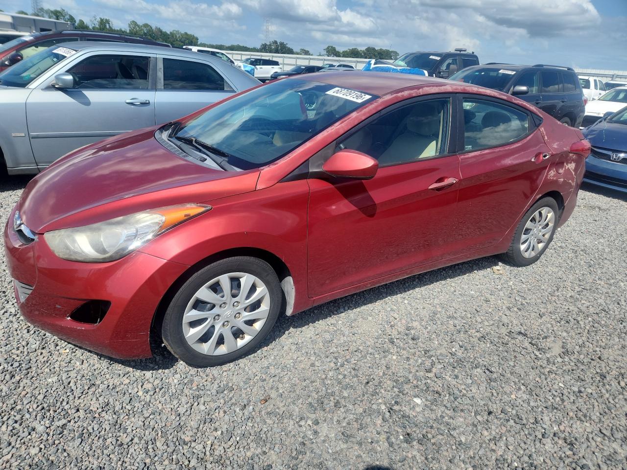 2013 HYUNDAI ELANTRA GLS | 5NPDH4AE9DH193270 | UPCARS