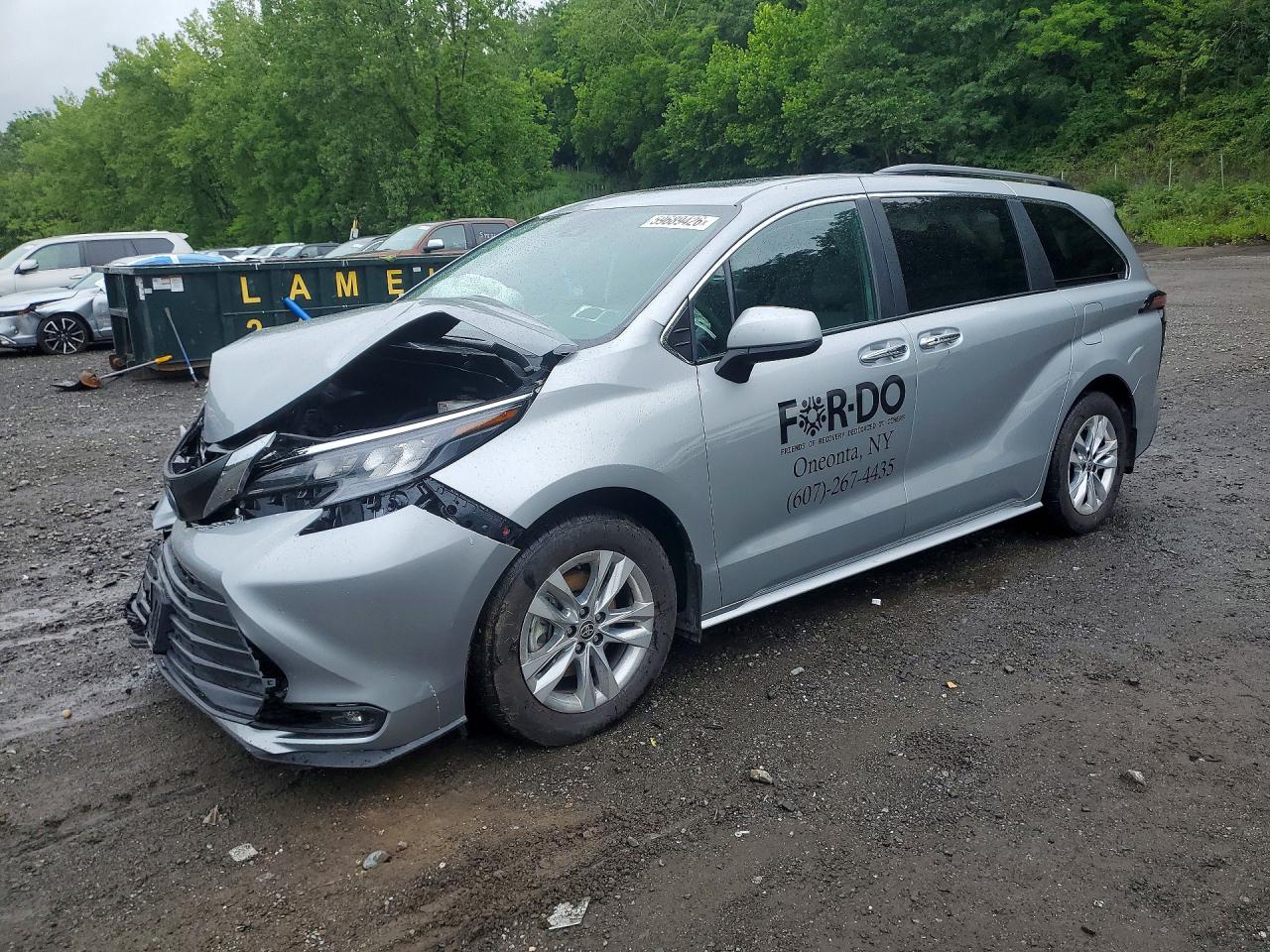 2025 TOYOTA SIENNA XLE 7-PASSENGER | 5TDJSKFC1SS197188 | UPCARS
