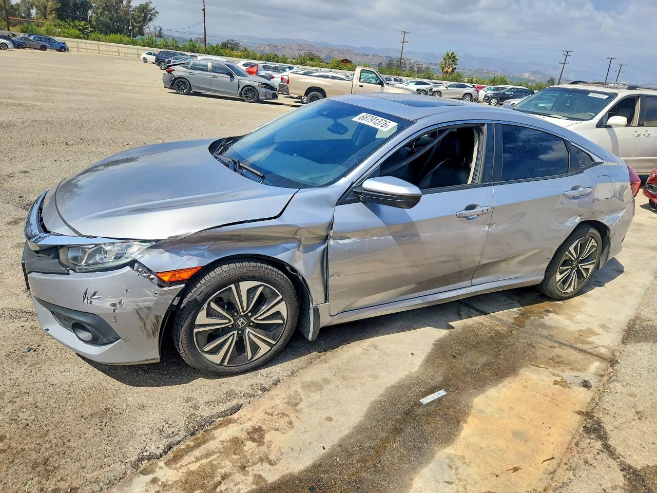 2018 HONDA CIVIC EX | JHMFC1F81JX006899 | UPCARS