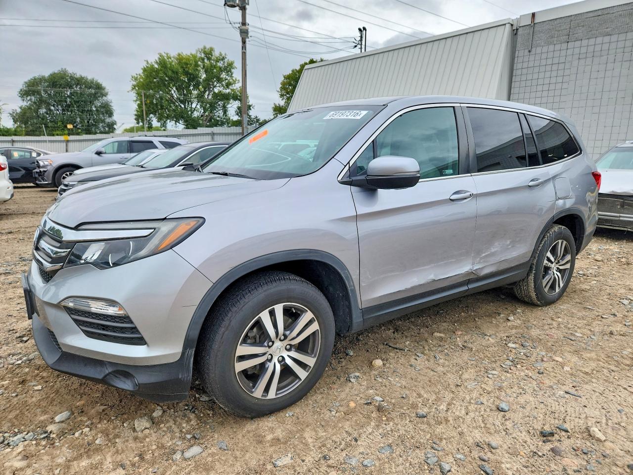 2018 HONDA PILOT EX | 5FNYF6H38JB059741 | UPCARS