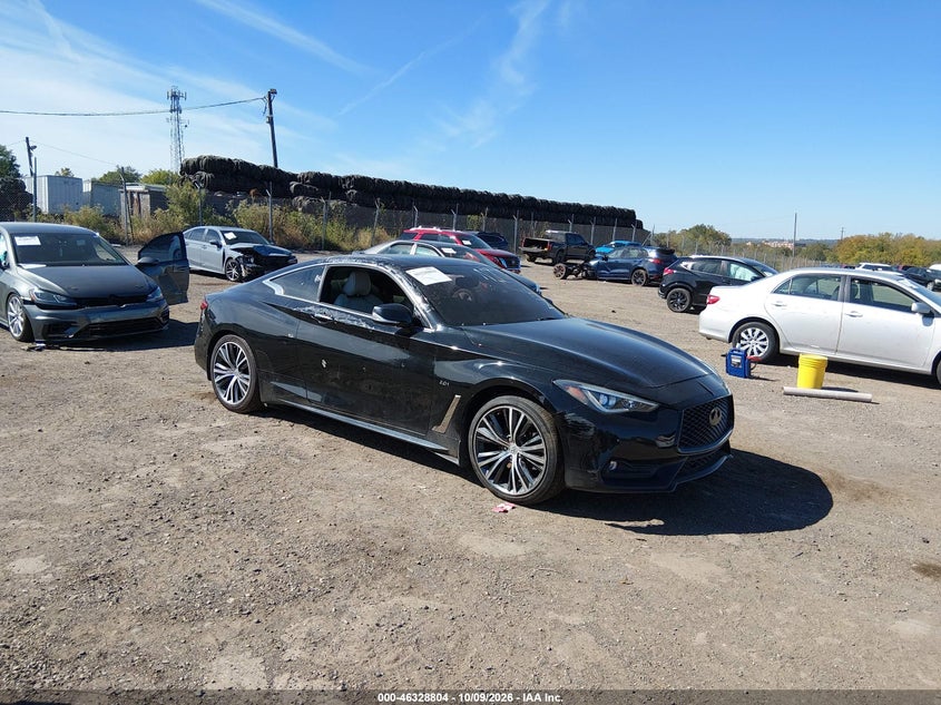 2017 INFINITI Q60 2.0T PREMIUM | JN1CV7ELXHM320704 | UPCARS