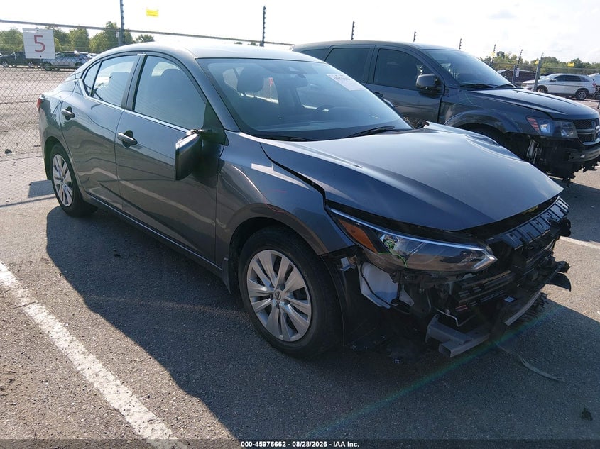 2025 NISSAN SENTRA S | 3N1AB8BV0SY230171 | UPCARS