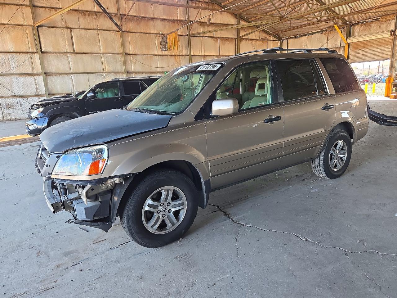 2003 HONDA PILOT EXL | 2HKYF18543H601488 | UPCARS