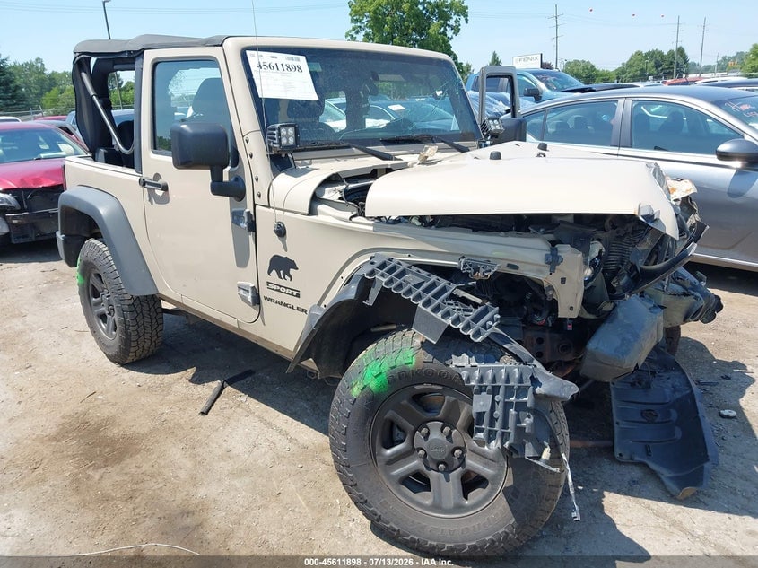 2016 JEEP WRANGLER SPORT | 1C4AJWAG5GL313716 | UPCARS