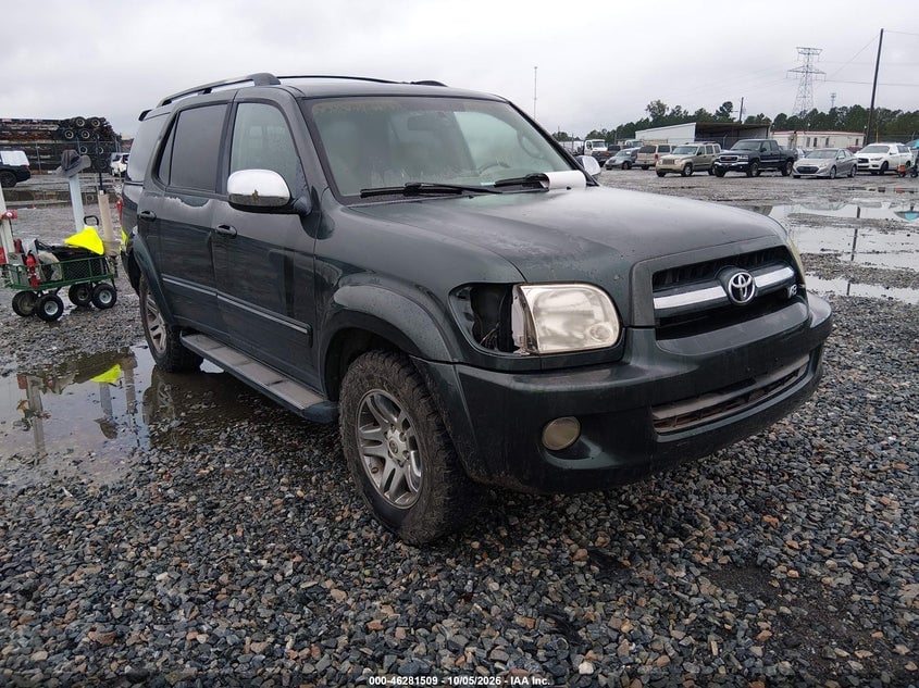 2007 TOYOTA SEQUOIA LIMITED V8 | 5TDZT38A17S286400 | UPCARS