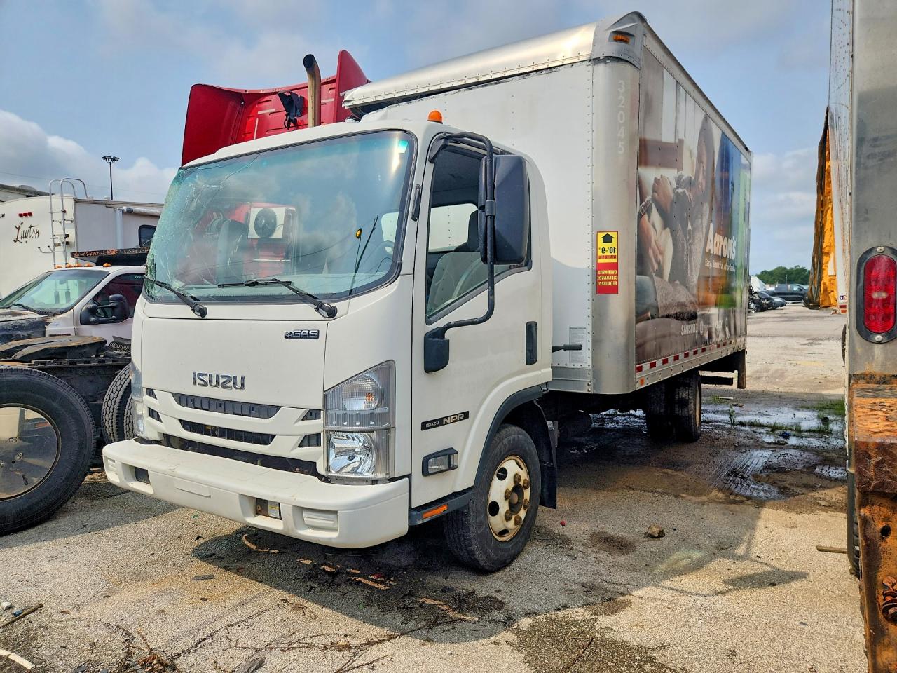 2016 ISUZU NPR BOX TRUCK | 54DB4W1B0GS811405 | UPCARS
