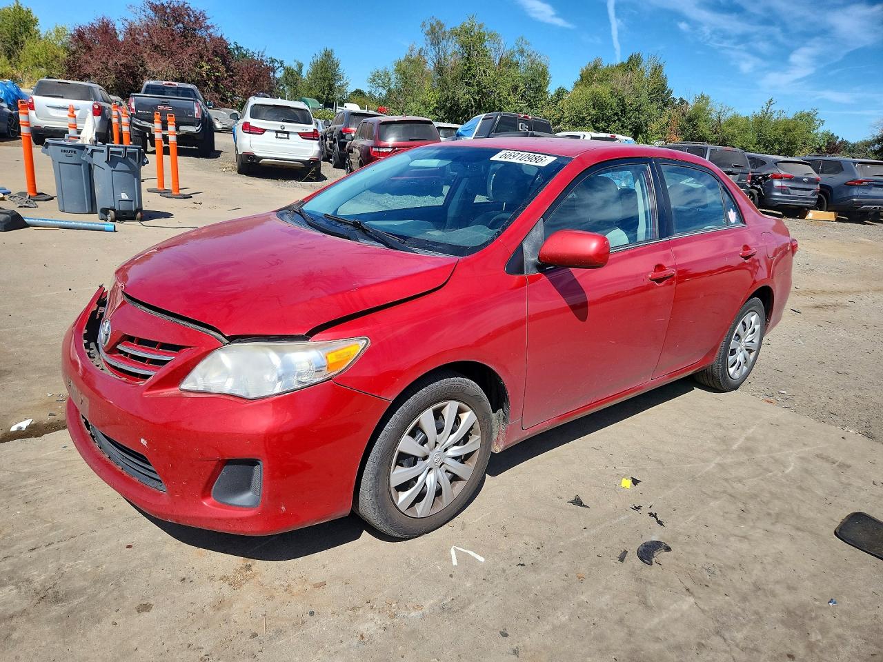 2013 TOYOTA COROLLA LE | 5YFBU4EE5DP182489 | UPCARS