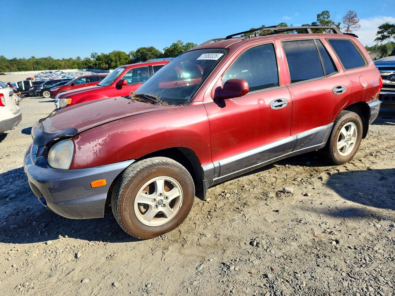2002 HYUNDAI SANTA FE GLS | KM8SC13D92U327492 | UPCARS