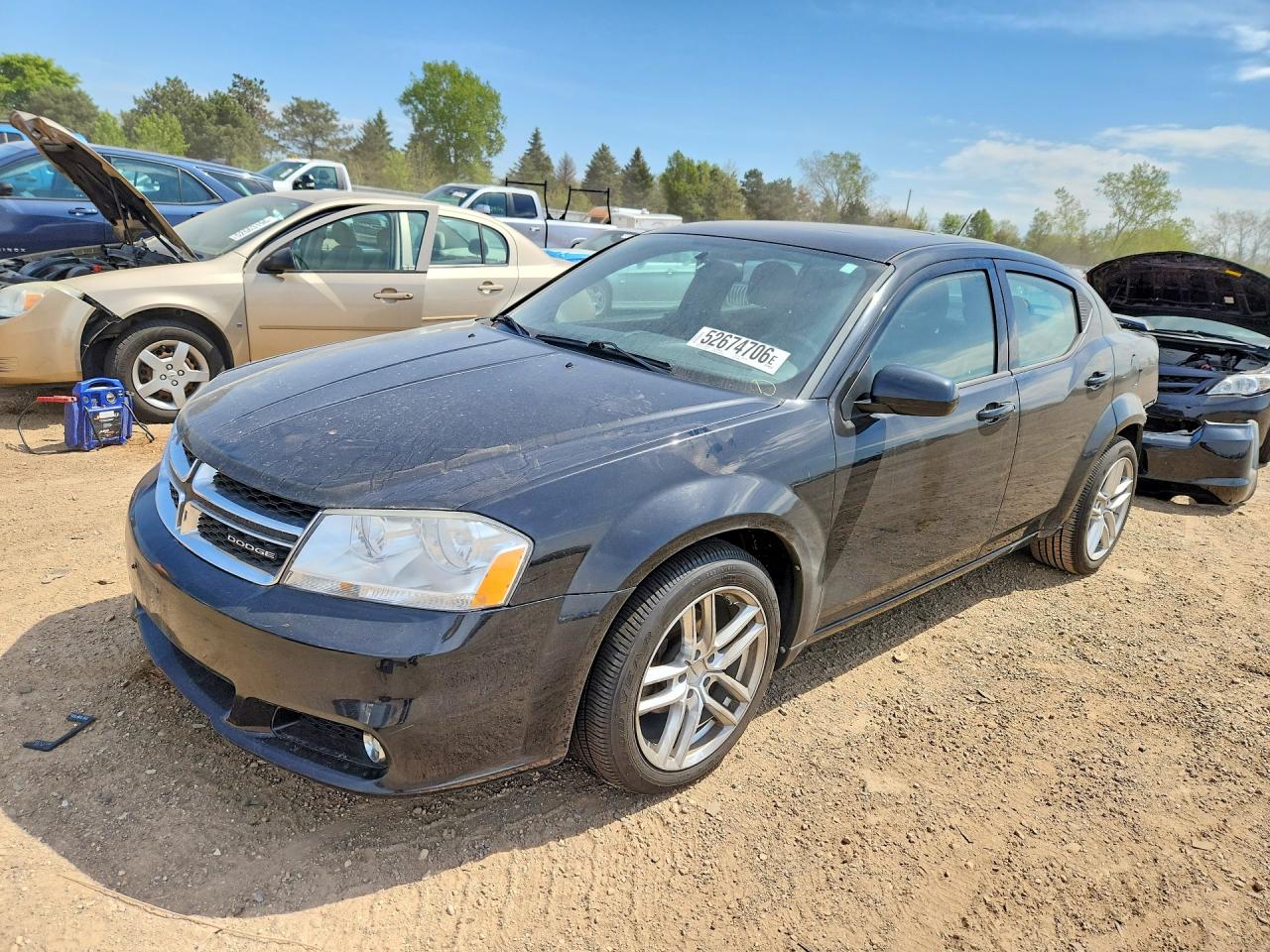 2012 DODGE AVENGER SXT | 1C3CDZEG1CN126326 | UPCARS