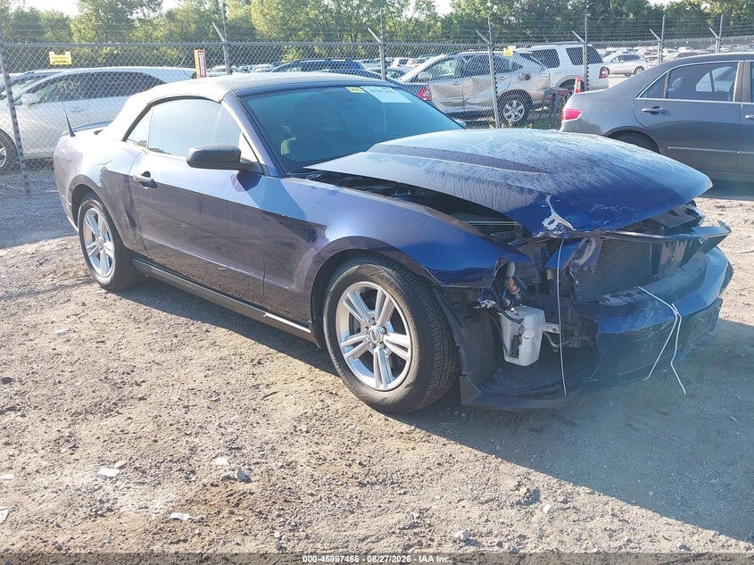 2012 FORD MUSTANG V6 | 1ZVBP8EM7C5257823 | UPCARS