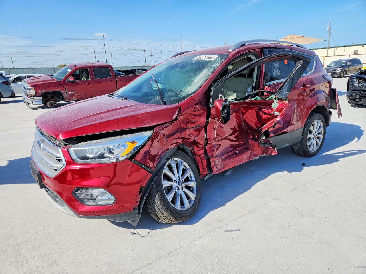 2017 FORD ESCAPE TITANIUM | 1FMCU0J92HUC94757 | UPCARS