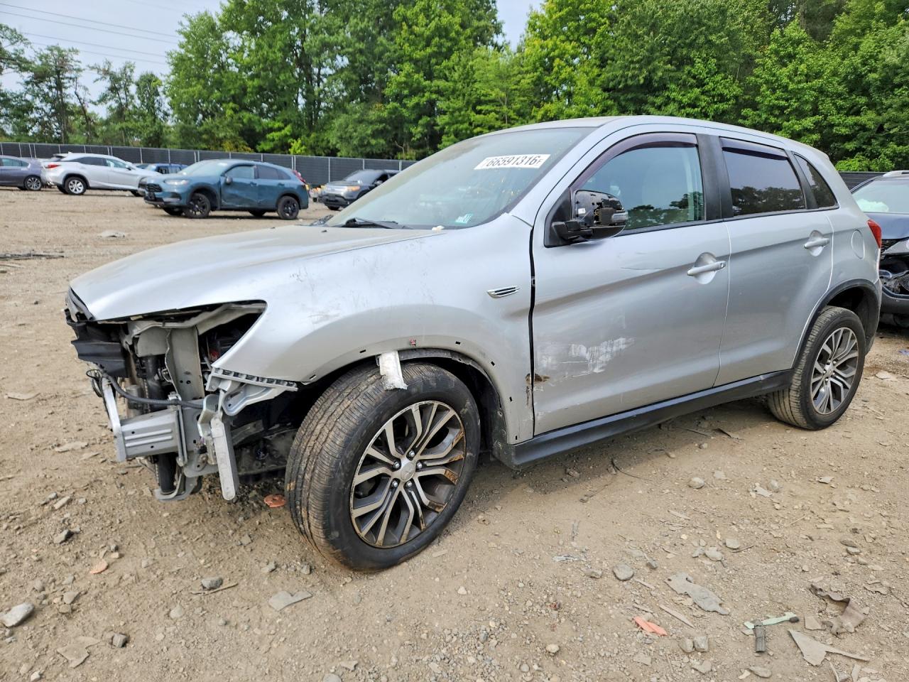 2018 MITSUBISHI OUTLANDER ES | JA4AR3AU1JU016256 | UPCARS