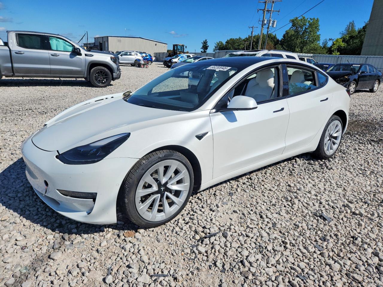 2022 TESLA MODEL 3 | 5YJ3E1EB1NF180922 | UPCARS
