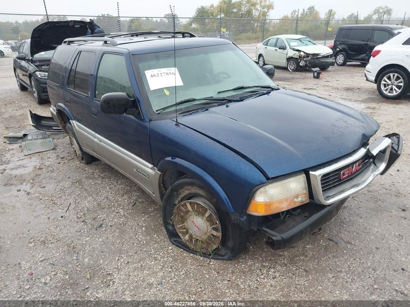 2000 GMC JIMMY SLE | 1GKDT13W3Y2307021 | UPCARS