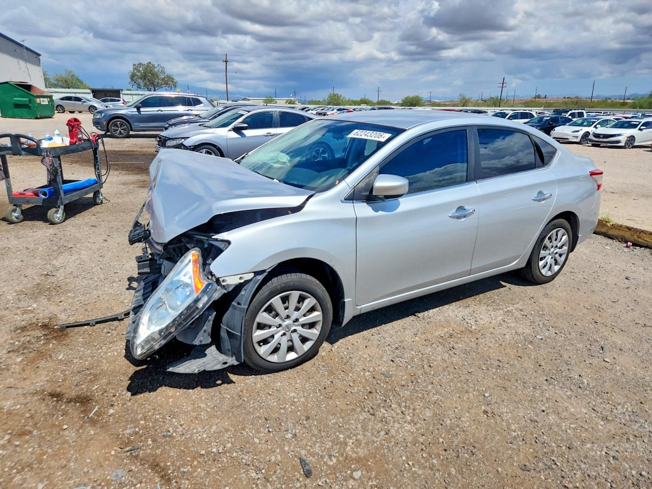 2015 NISSAN SENTRA SV | 3N1AB7AP0FY336607 | UPCARS