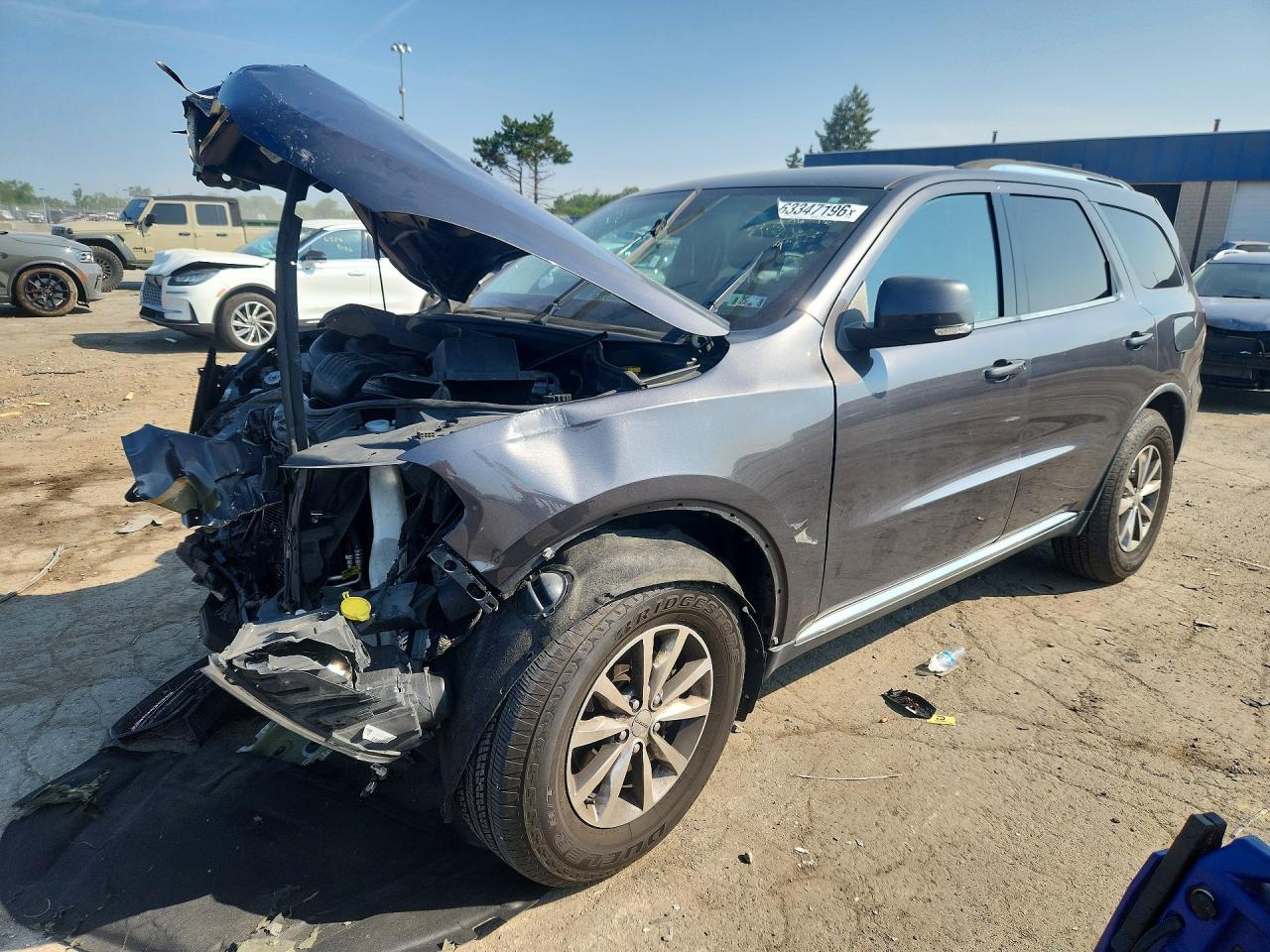 2015 DODGE DURANGO LIMITED | 1C4RDJDG7FC771362 | UPCARS